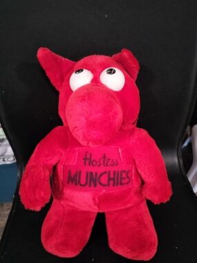 Hostess Munchies Red Plush Mascot Stuffed Animal